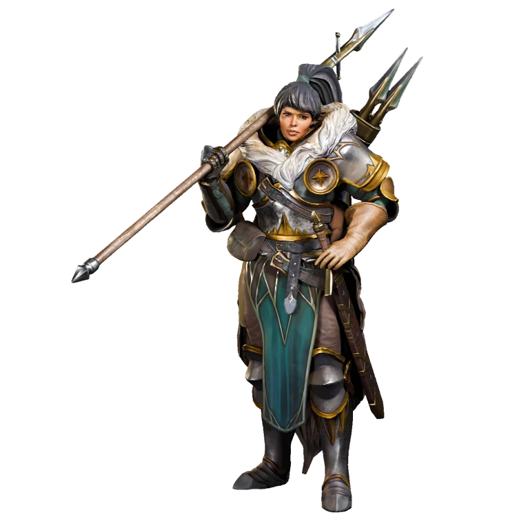 Banner Spear — official character artwork